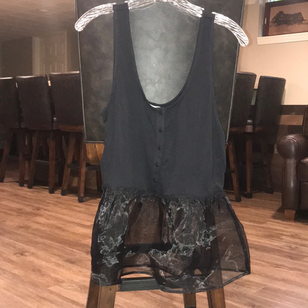 Flare waist top